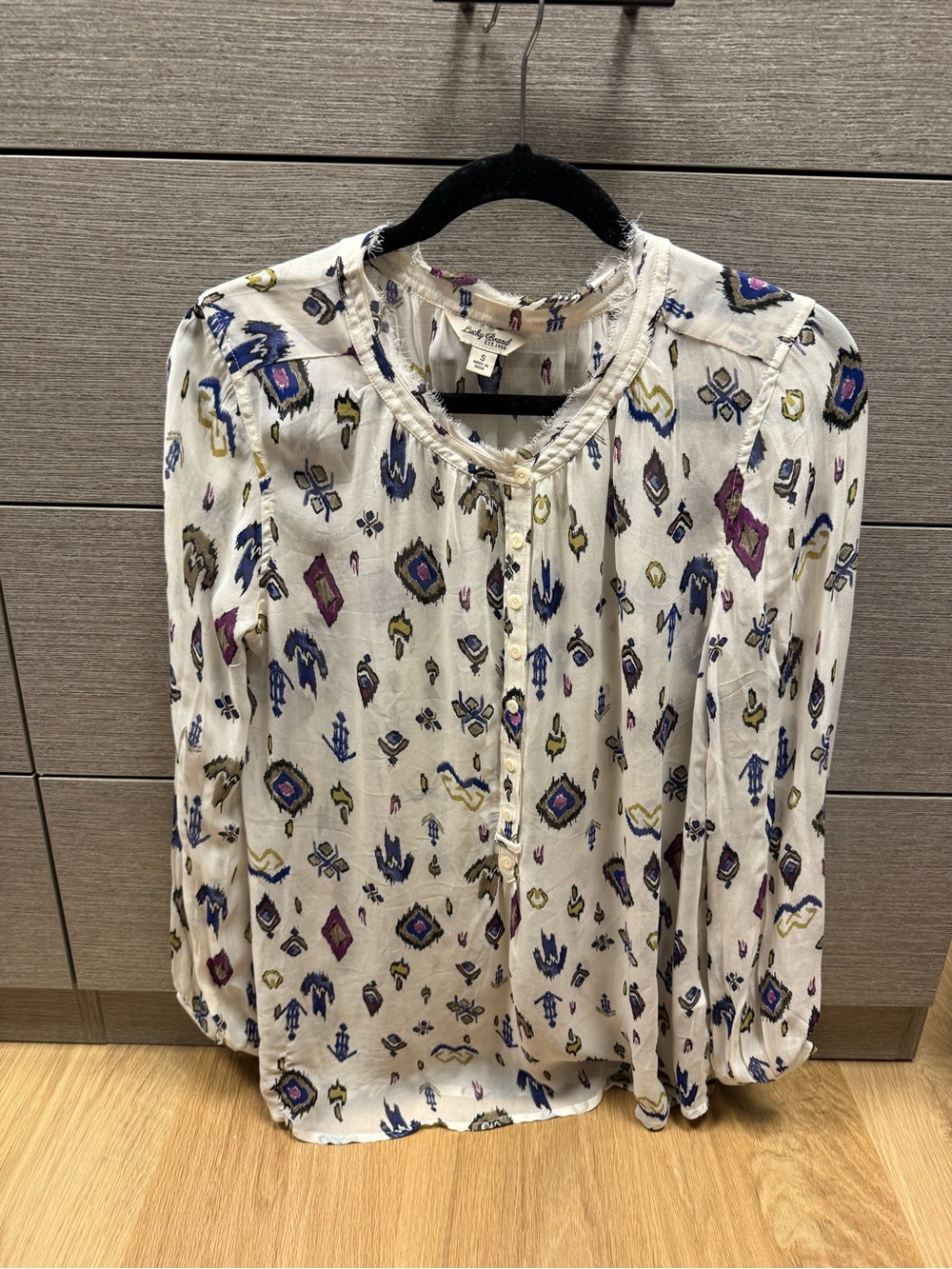 Lucky Brand SMALL blouse top